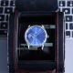 IWC Replica Portofino Watch -  Blue Dial Silver Bezel Black Leather Strap 40mm (9)_th.jpg